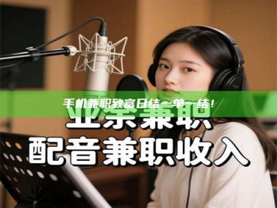 浙江手机兼职致富日结一单一结！